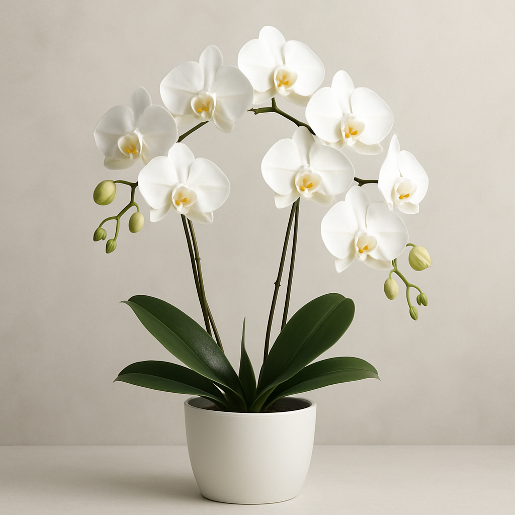 Orquídeas brancas
